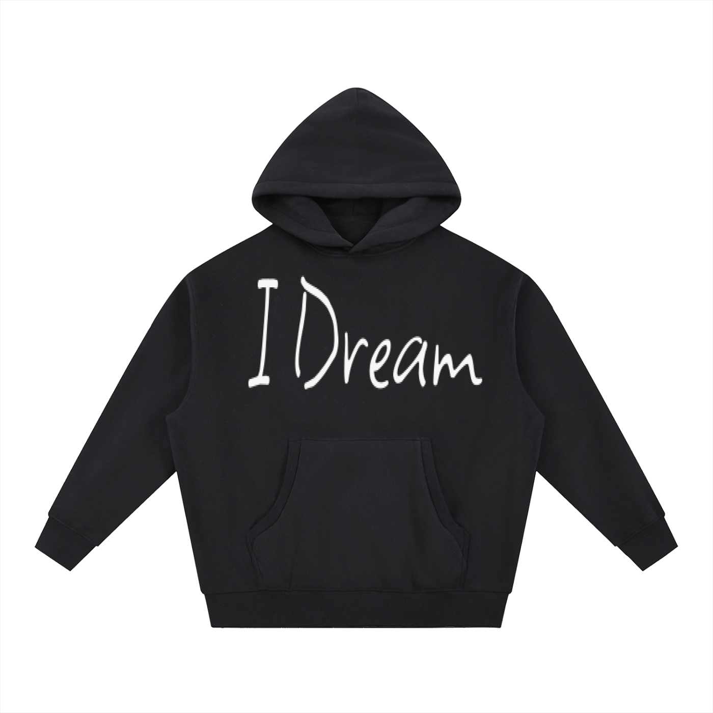 Essential Oversized Boxy Fit Fleece Hoodie