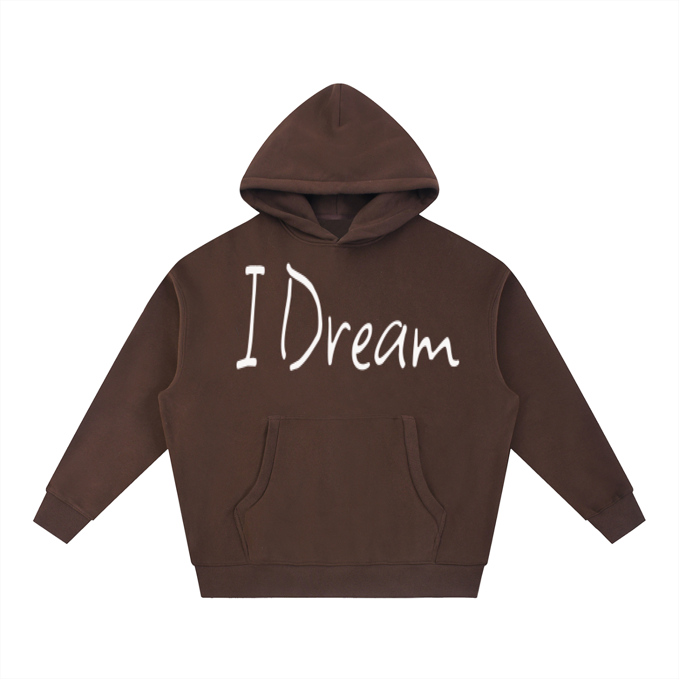 Essential Oversized Boxy Fit Fleece Hoodie