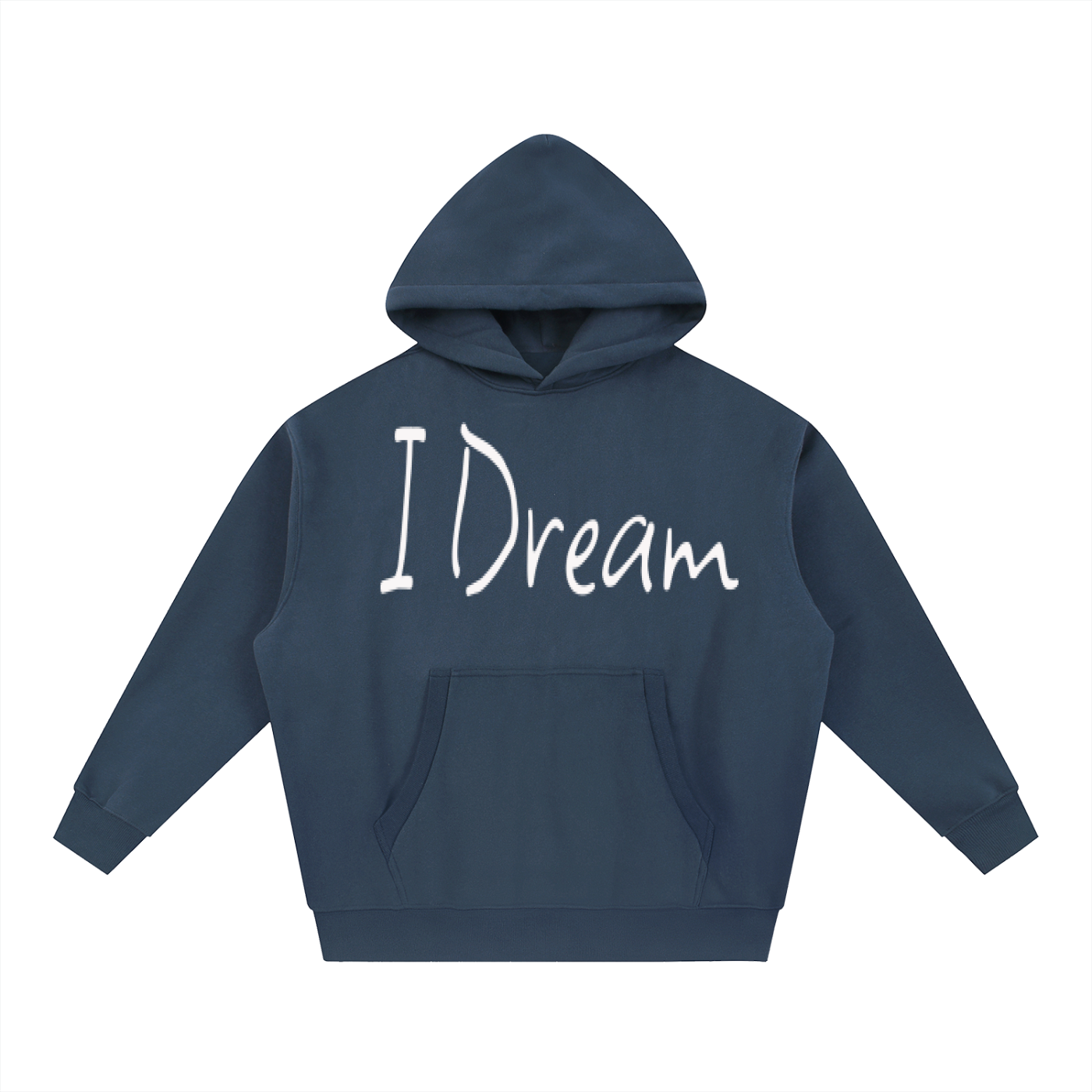 Essential Oversized Boxy Fit Fleece Hoodie