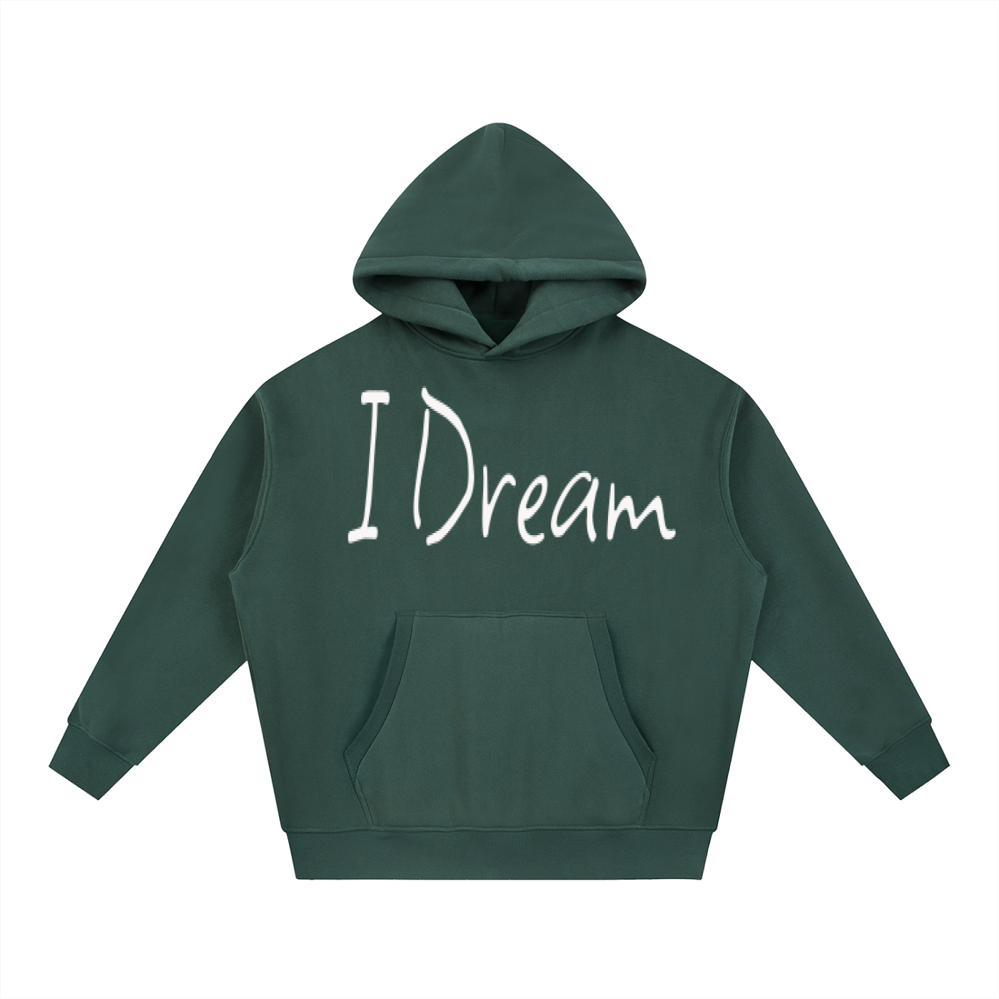 Essential Oversized Boxy Fit Fleece Hoodie